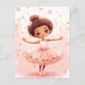 Carte postale Charmante Little Ballerina (Devant)