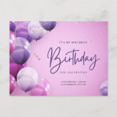 Carte postale Charmante Taille Anniversaire Carte (Devant)