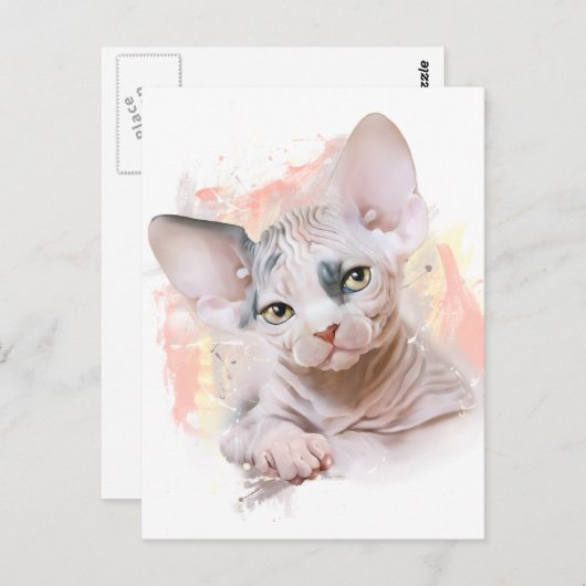 Carte Postale Charme (Devant / Derrière)