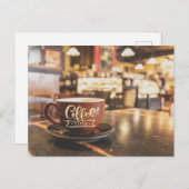 Carte Postale Charme café (Devant / Derrière)