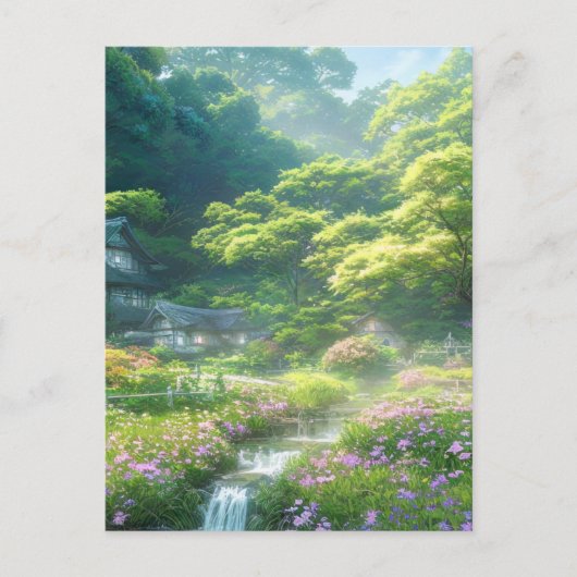 Carte Postale Charme d'été (Devant)