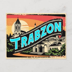 Carte Postale Charme Trabzon vintage
