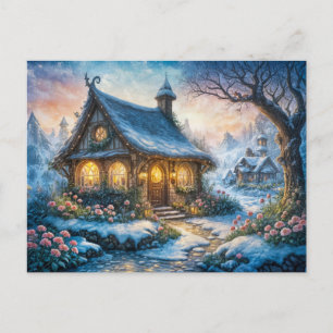 Carte Postale Charming Winter Cottage