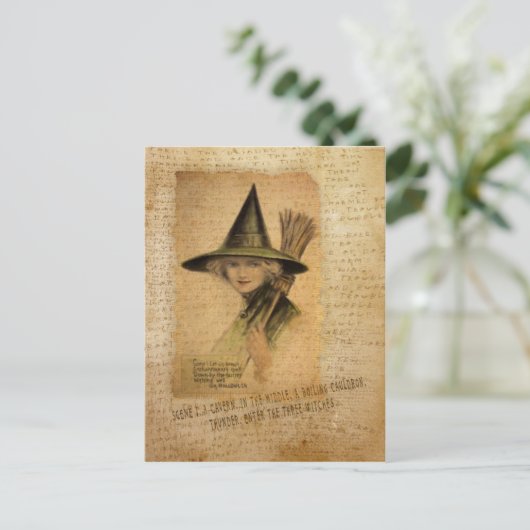 Carte Postale Charming Witch (Debout devant)