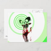 Carte Postale charnu (Devant / Derrière)