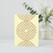 Carte postale Chartres Labyrinth Pearl (Debout devant)