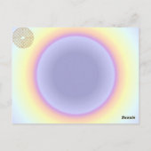 Carte postale Chartres Labyrinth Pearl Light Paths (Dos)