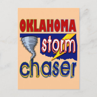 Carte Postale Chaser de tempête de l'Oklahoma