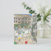 Carte Postale Chasing the Rainbows, Pioneer Carré, Seattle (Debout devant)