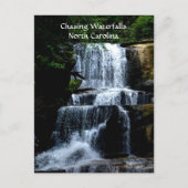 Carte Postale Chasing Waterfalls North Carolina Mountains Photo (Devant)