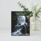 Carte Postale Chasing Waterfalls North Carolina Mountains Photo (Debout devant)