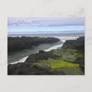 Carte Postale Chasme de Cook, Cape Perpetua, OU