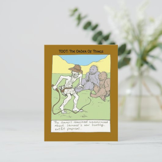 Carte Postale Chasse (Debout devant)