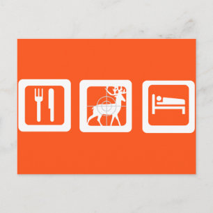 Carte Postale Chasse au sommeil