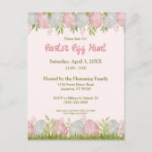 Carte Postale Chasse aux œufs de Pâques personnalisable extra su (Devant)