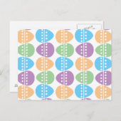 Carte postale Chasse aux oeufs (verticale) (Devant / Derrière)