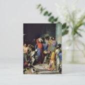 Carte Postale Chasse des changeurs par Carl Bloch (Debout devant)