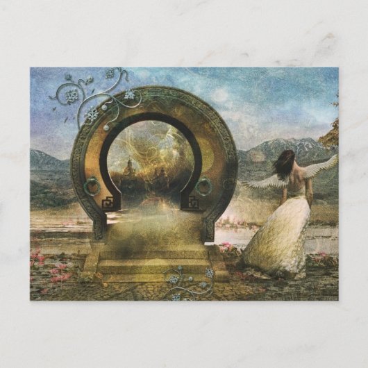 Carte postale Chasse Divinité (Devant)