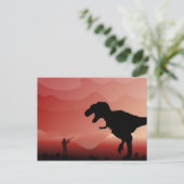 Carte Postale Chasse pour Dinos (Debout devant)