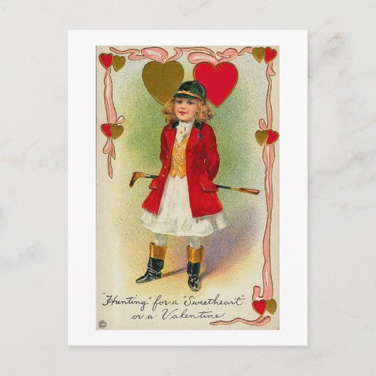 Carte Postale Chasse pour un amour (Devant)