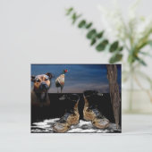 Carte Postale Chasseur (Debout devant)
