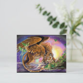 Carte Postale Chasseur du Crépuscule Chat Volant (Debout devant)