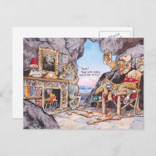 Carte Postale Chasseurs étranges (Devant / Derrière)