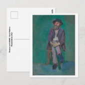 Carte Postale Châssis d'homme (1900) (Devant / Derrière)