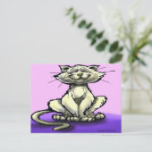 Carte Postale Chat (Debout devant)