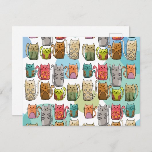 Carte Postale Chat! (Devant / Derrière)