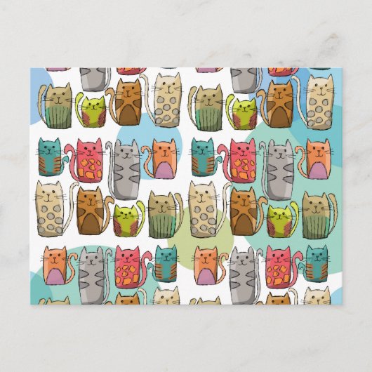 Carte Postale Chat! (Devant)