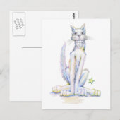Carte Postale Chat (Devant / Derrière)