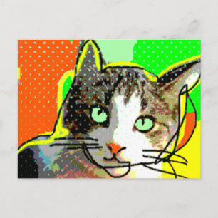 Carte Postale chat 02