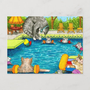 Carte Postale Chat 383