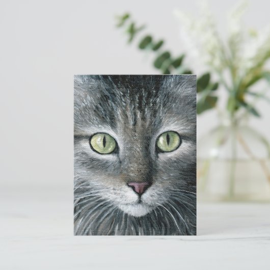 Carte Postale Chat 478 (Debout devant)