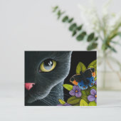 Carte Postale Chat 557 (Debout devant)