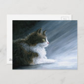 Carte Postale Chat 594 (Devant / Derrière)