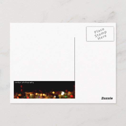 Carte Postale Chat à bascule (Dos)