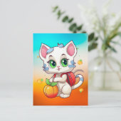Carte Postale Chat À L'École-85241 (Debout devant)