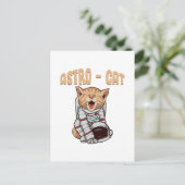 Carte Postale Chat Astro (Debout devant)