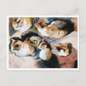 Carte Postale Chat, August Macke (Devant)