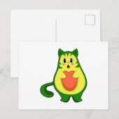 Carte Postale Chat Avocat (Devant / Derrière)
