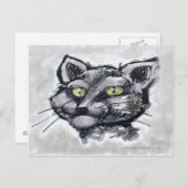 Carte Postale Chat birman (Devant / Derrière)