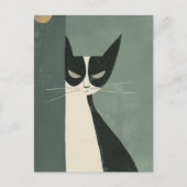 Carte Postale Chat Boho (Devant)