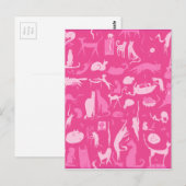 Carte Postale Chat! Chat! Chat! (Devant / Derrière)