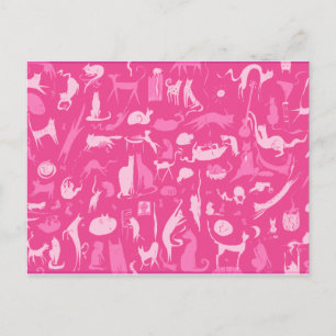 Carte Postale Chat! Chat! Chat!