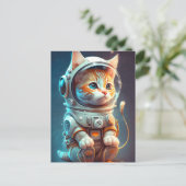 Carte Postale Chat Cosmic Kitty (Debout devant)