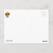 Carte Postale Chat d'anniversaire mignon (Dos)