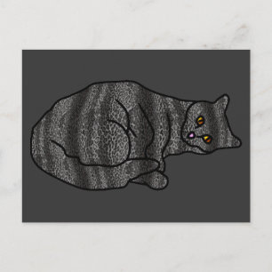 Carte Postale Chat de Chameleon