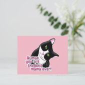 Carte Postale Chat de la Fête des Mères (Debout devant)